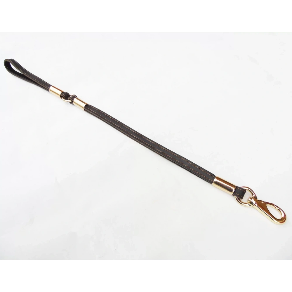 Köpek Kalın Deri Dikişli Uzatma Gezdirme Kayış Tasma 72Cm H069