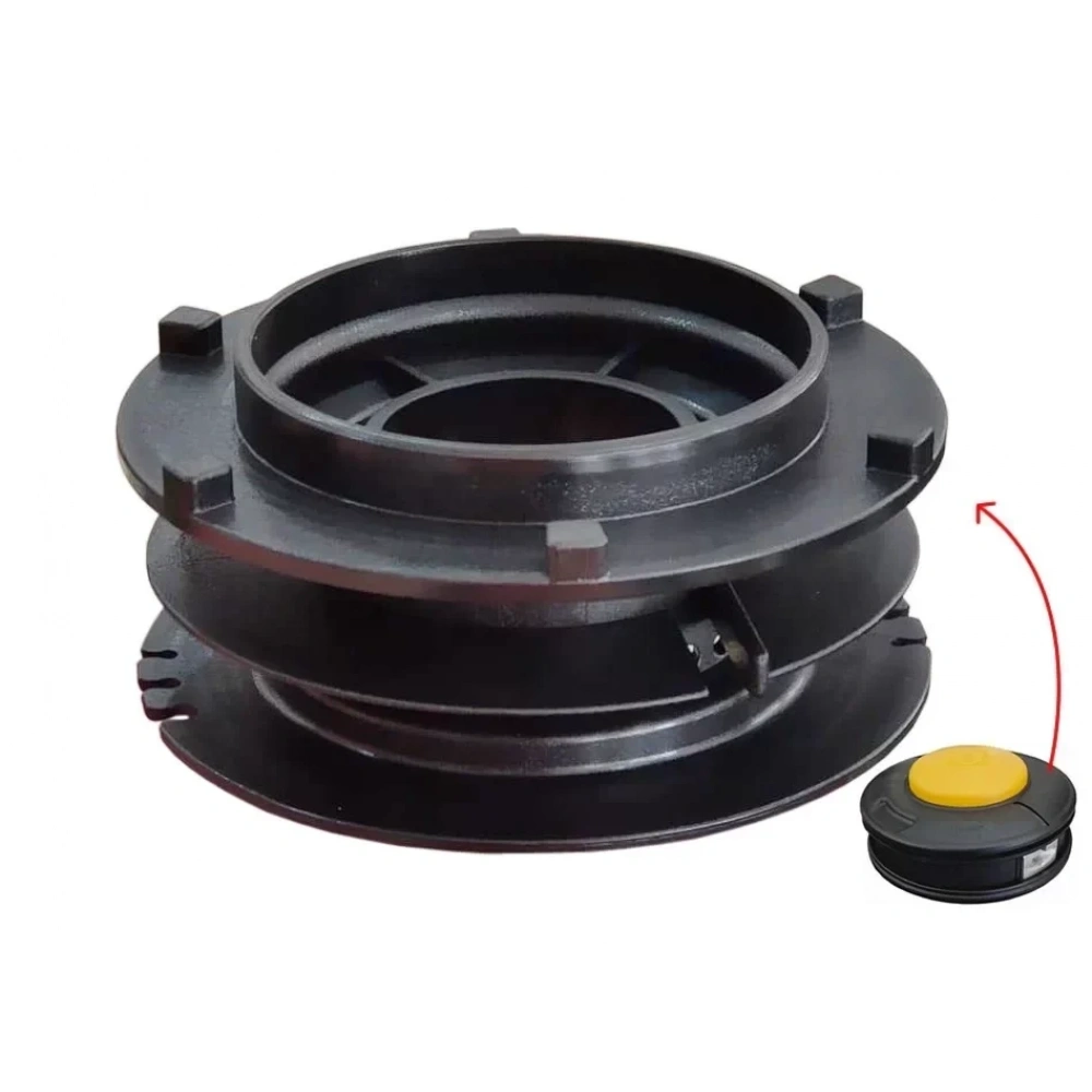 Motorlu Tırpan Sarı Nallı Otomatik Başlık Misina Sarma Iç Makara