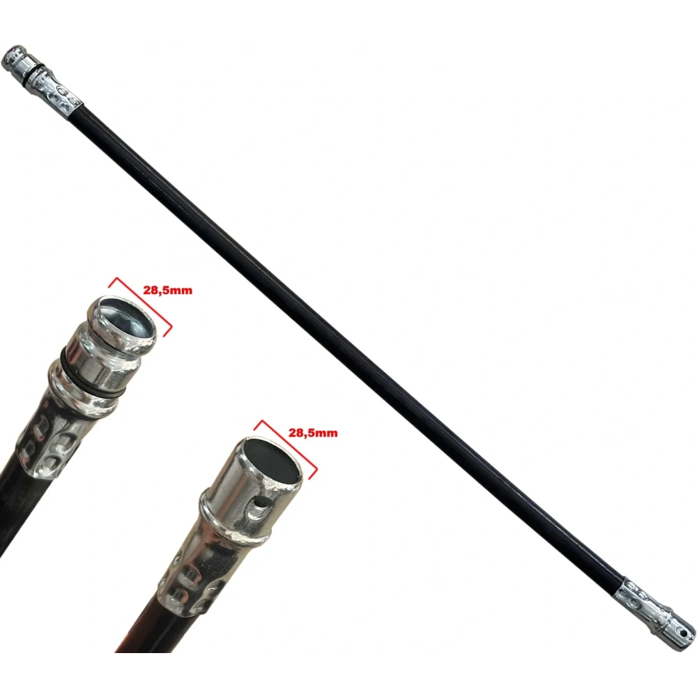 Motorlu Tırpan Spiral Siyah Hortum Kalın Tip 87cm 28,5x28,5cm Kawasaki TJ53E Hyundai