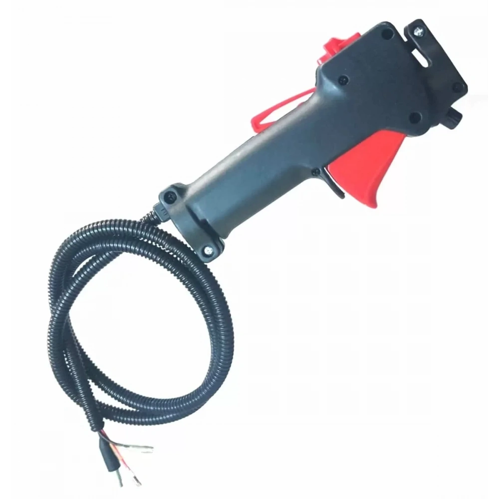 Motorlu Tırpan Tetik Kabze Grubu Gaz Teli Komple 26Mm