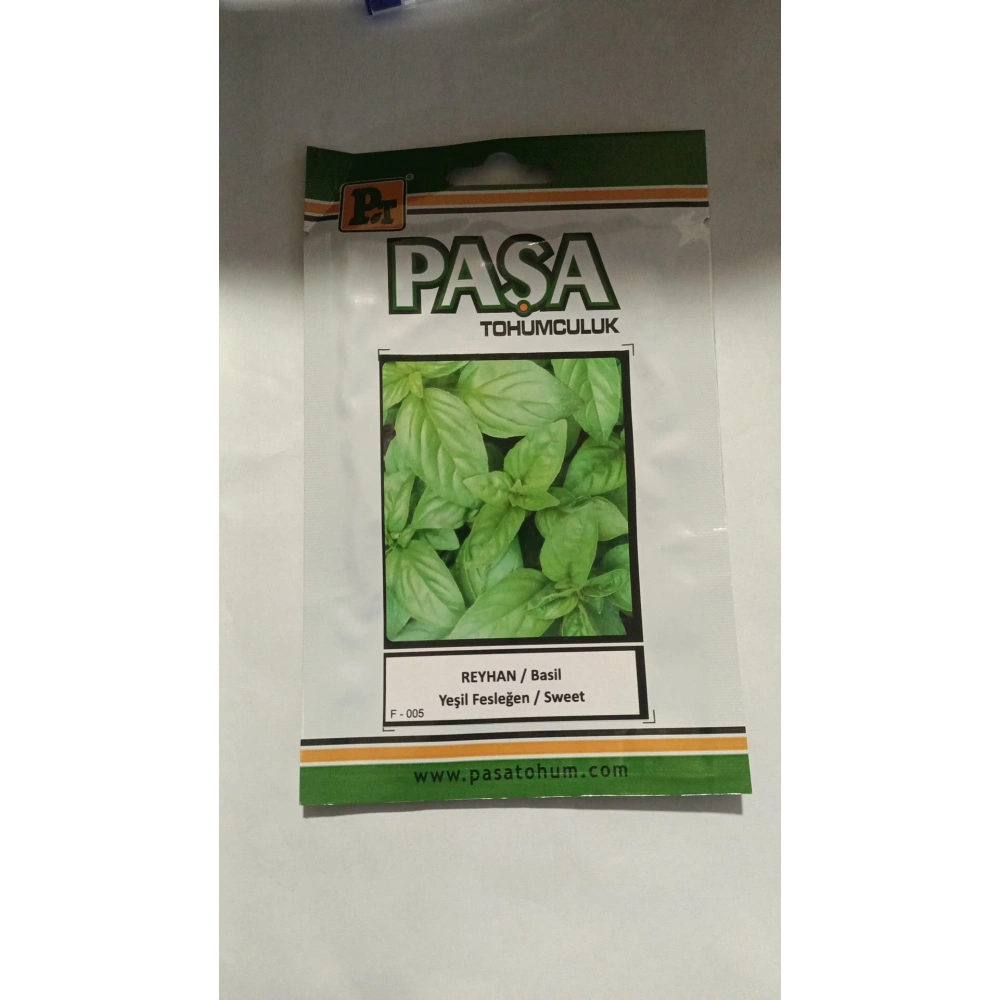 Reyhan (Yeşil Fesleğen) 5 gr X2 Paket