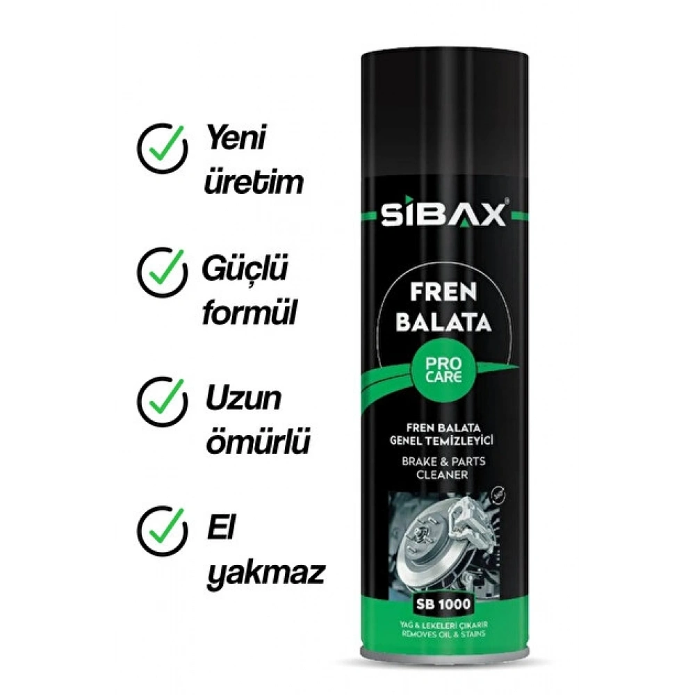 Sibax Fren Balata Temizleyici 500 ml