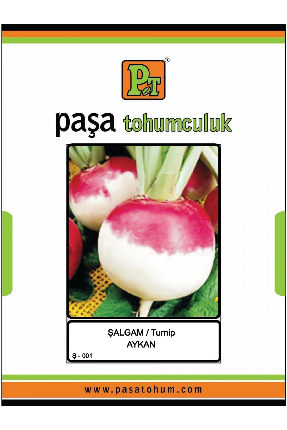 Paşa Tohumculuk Aykan Şalgam Turp Tohumu 500 Gr