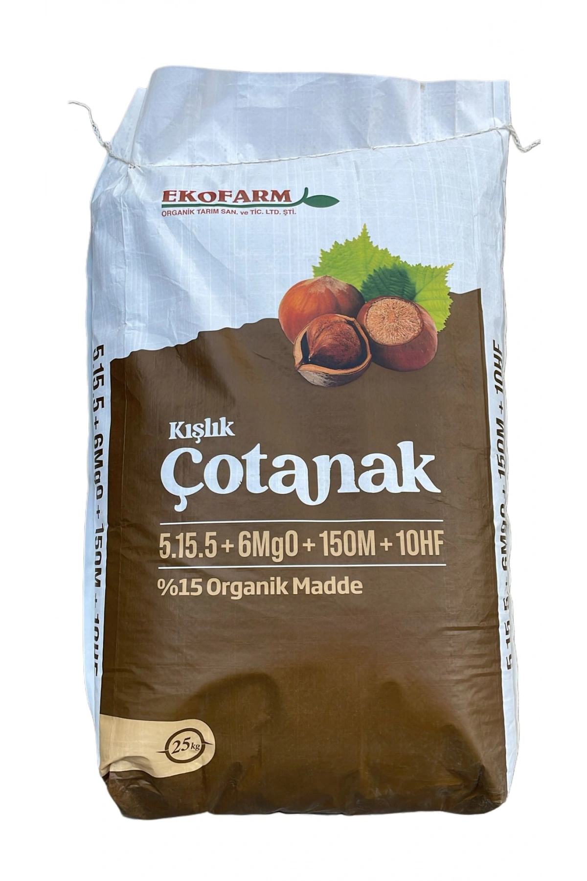 Kışlık Çotanak 5-15-5+6Mg0+150M+10HF Taban Gübresi 25kg