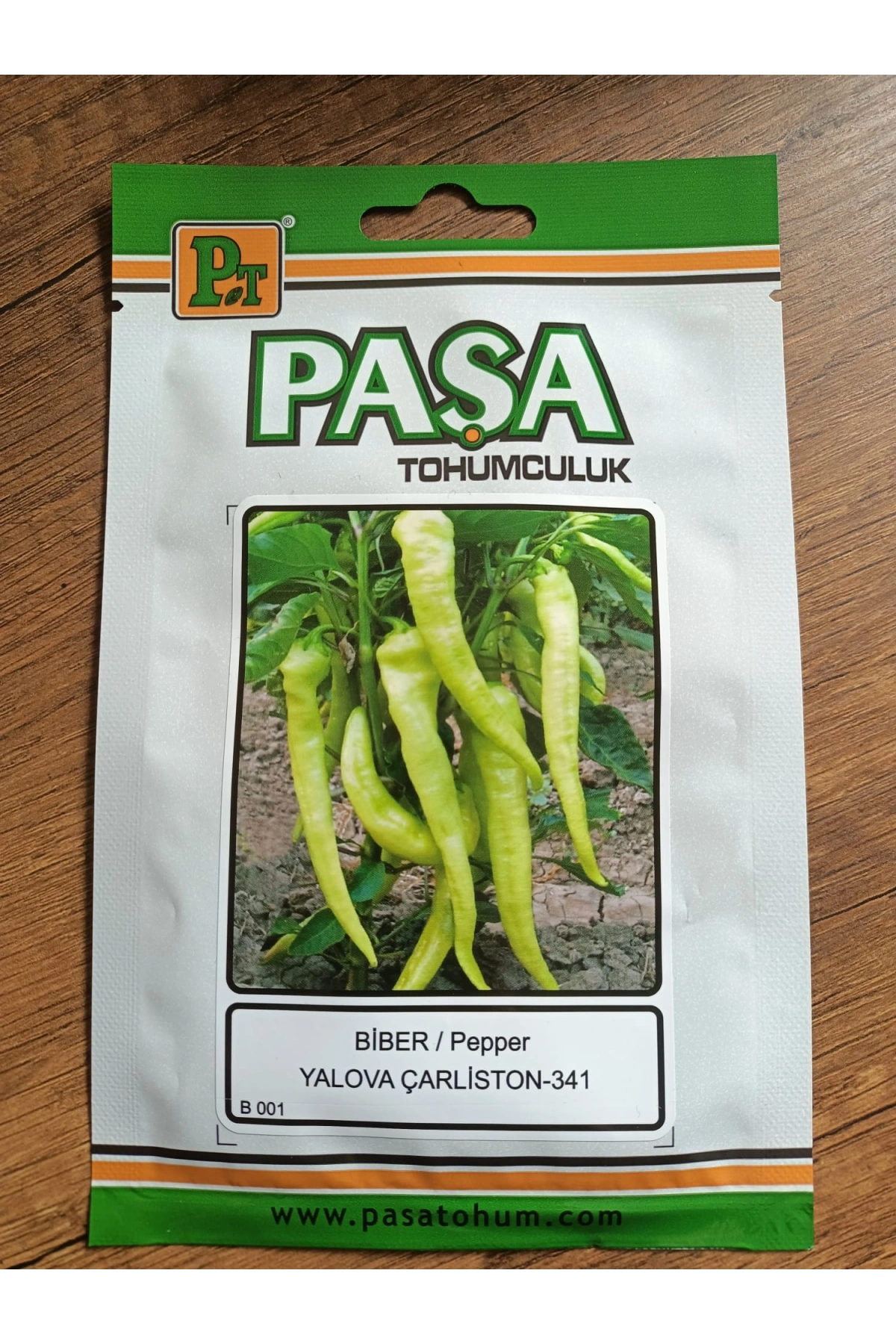 Paşa Tohumculuk Biber Tohumu Yalova Çarliston 5gr