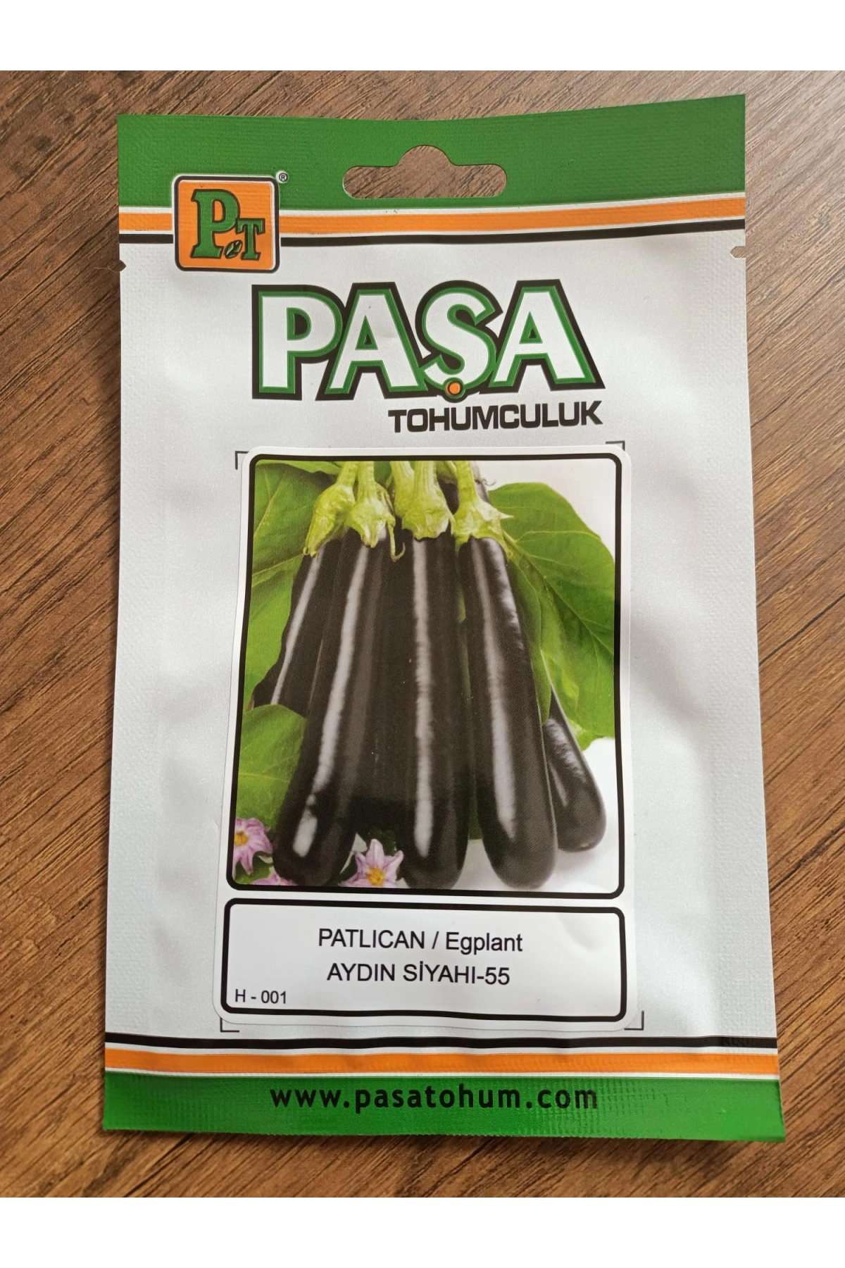 Paşa Tohumculuk Patlıcan Tohumu Aydın Siyahi-55 5gr