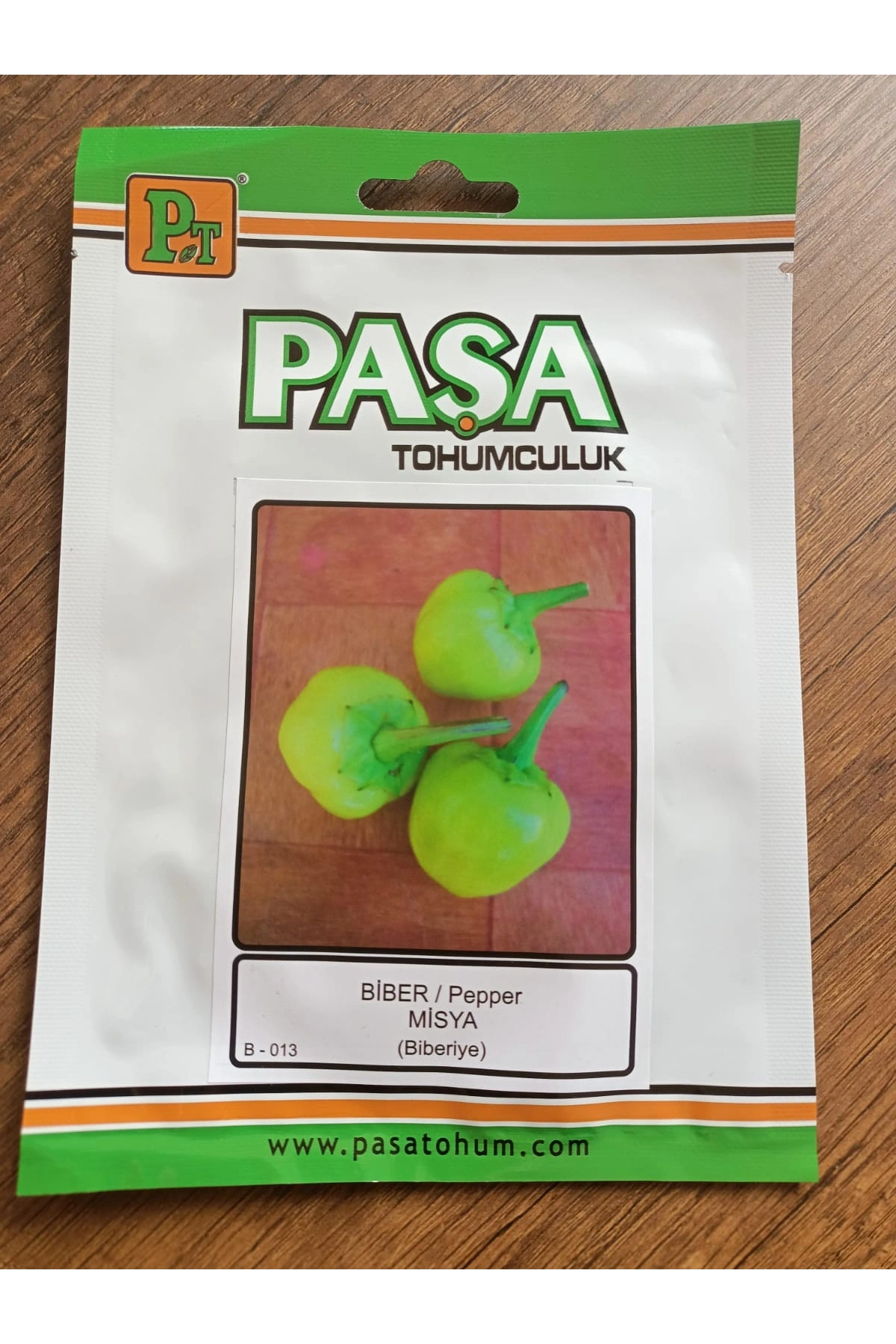 Paşa Tohumculuk Biber Tohumu Misya(Biberiye) 5gr