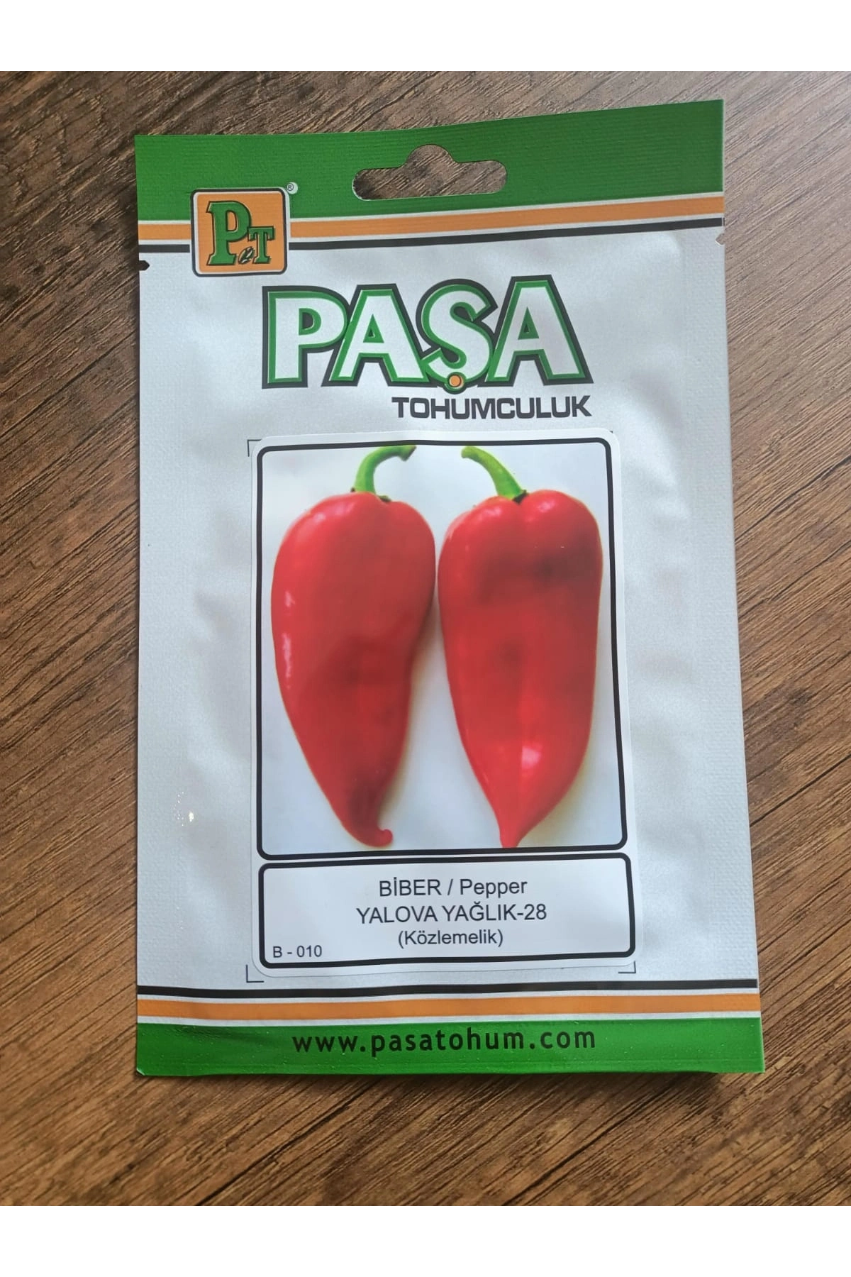 Paşa Tohumculuk Biber Tohumu Yalova Yağlık 5 gr