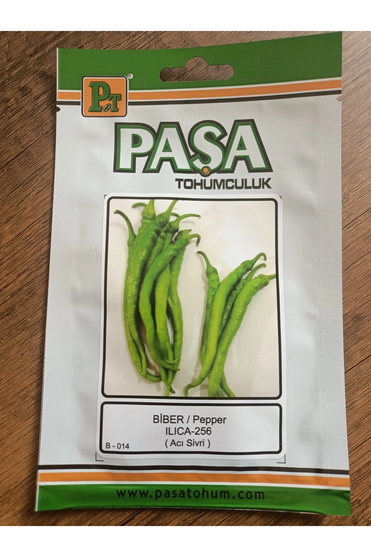 Paşa Tohumculuk Biber Ilıca Acı Sivri 5 gr