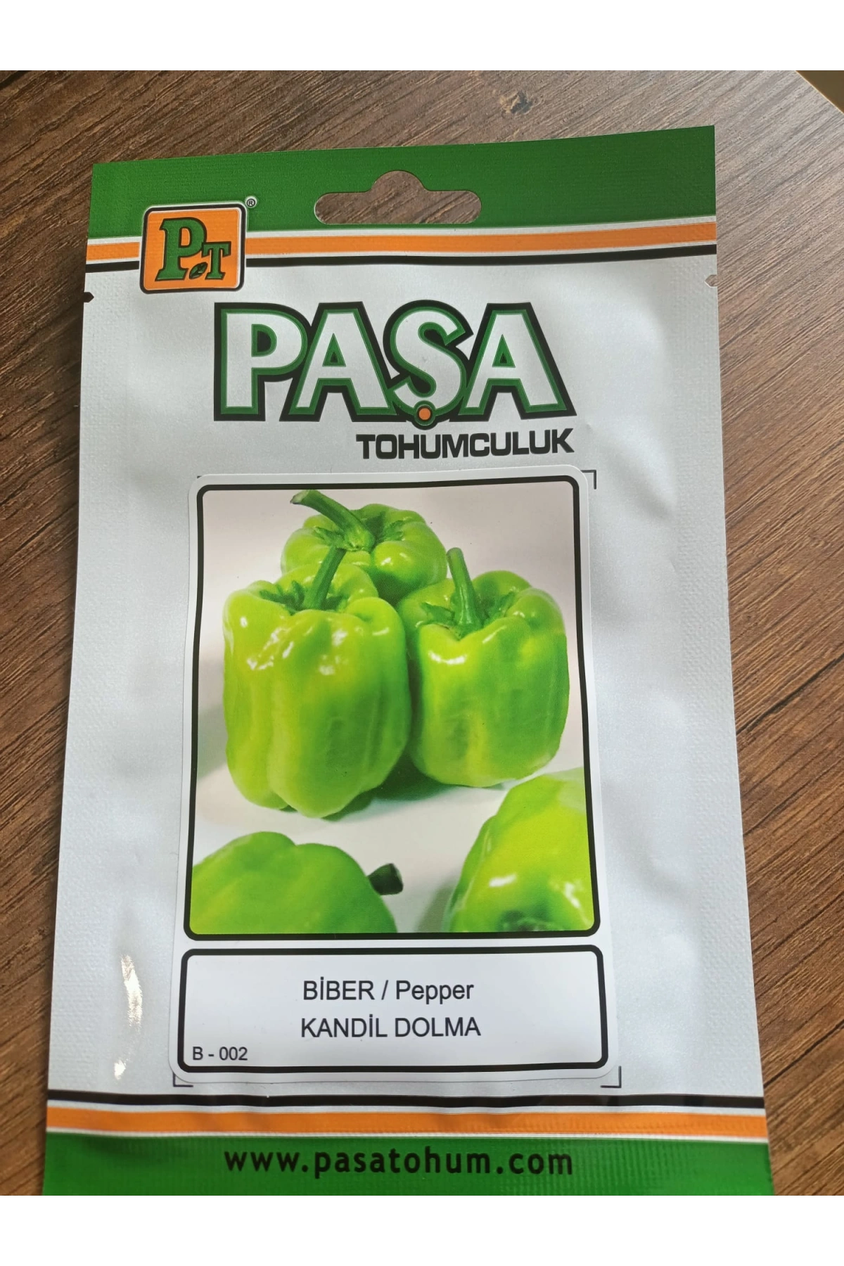 Paşa Tohumculuk Biber Tohumu Kandil Dolma 5 gr