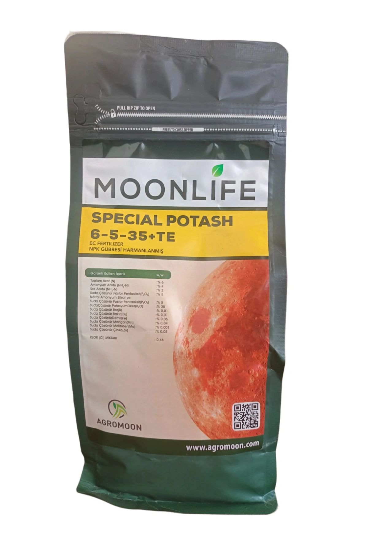 Moonlife Special Potash 6-5-35+TE 1kg