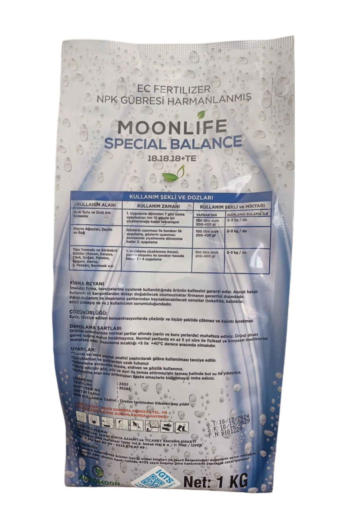 Moonlife Special Balance 18.18.18+TE 1kg