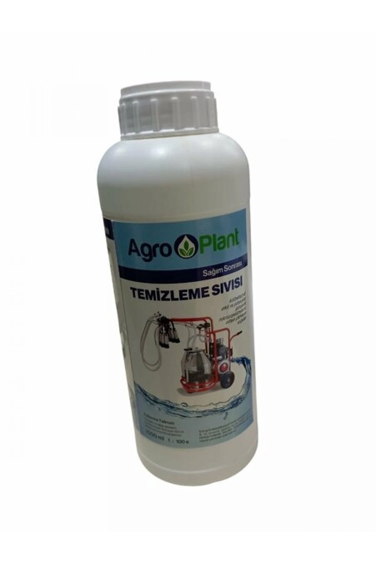 Agro Plant Süt Sağım Makinesi Sağım Sonrası Temizleme Sıvısı Dezenfektan 1Lt