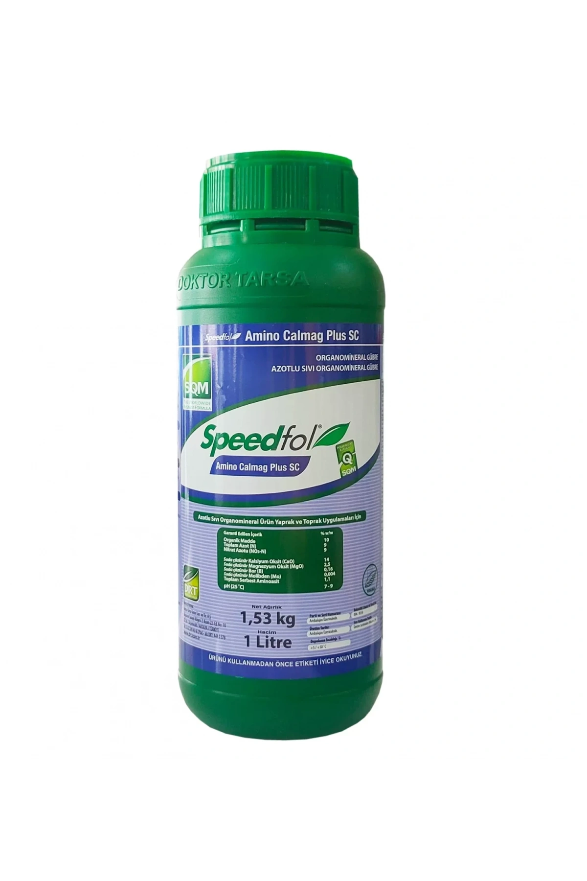 Dr Tarsa Speedfol Amino Calmag Plus Sc 1Lt Azotlu Sıvı Organomineral Gübre