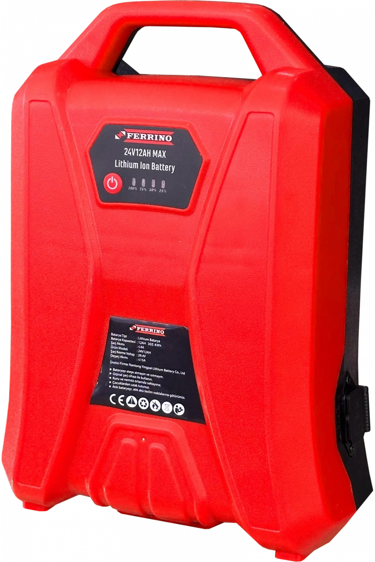 Ferrino 24V 12AH Lithium Batarya Çay Toplama Makinesi Uyumlu