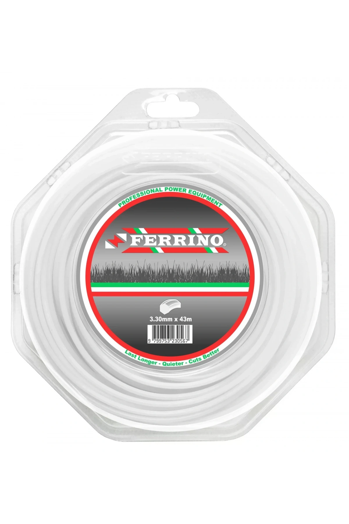 Ferrino 6 Köşe 3.30Mm Beyaz Motorlu Tırpan Misinası 43 m