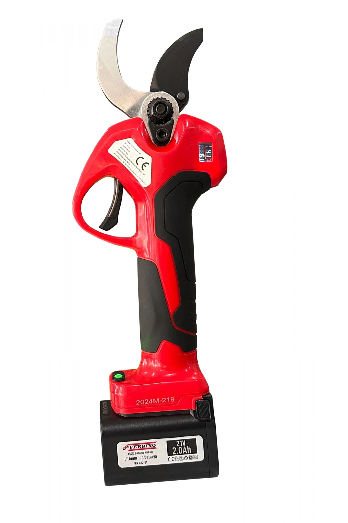 Ferrino G02-SE4 Akülü Budama Makası 40mm Sensörlü Ekranlı