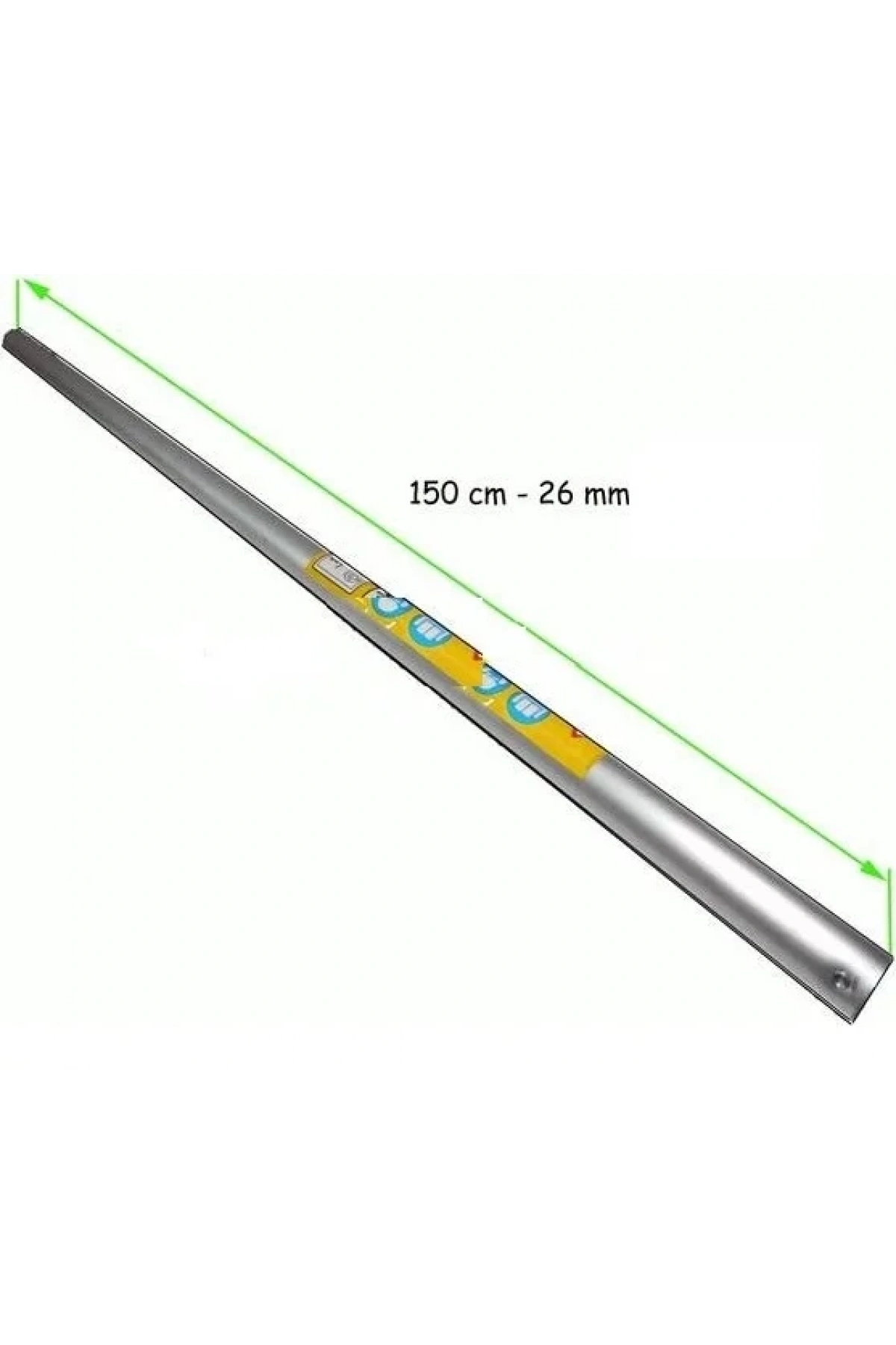 Ferrino Motorlu Tırpan Metal Şaft Borusu 26mm Boru Çapı 150cm