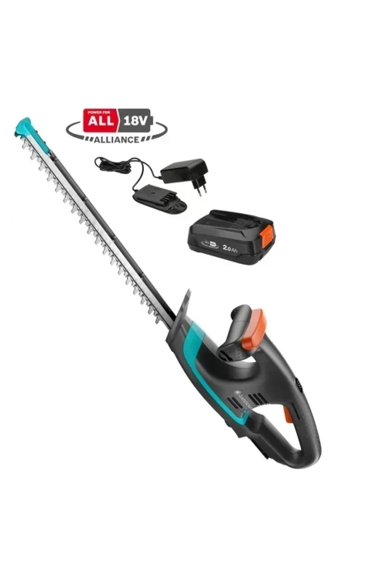 Gardena 14733-20 Akülü Çit Budama Makinesi Easy Cut 40/18V P4A Set