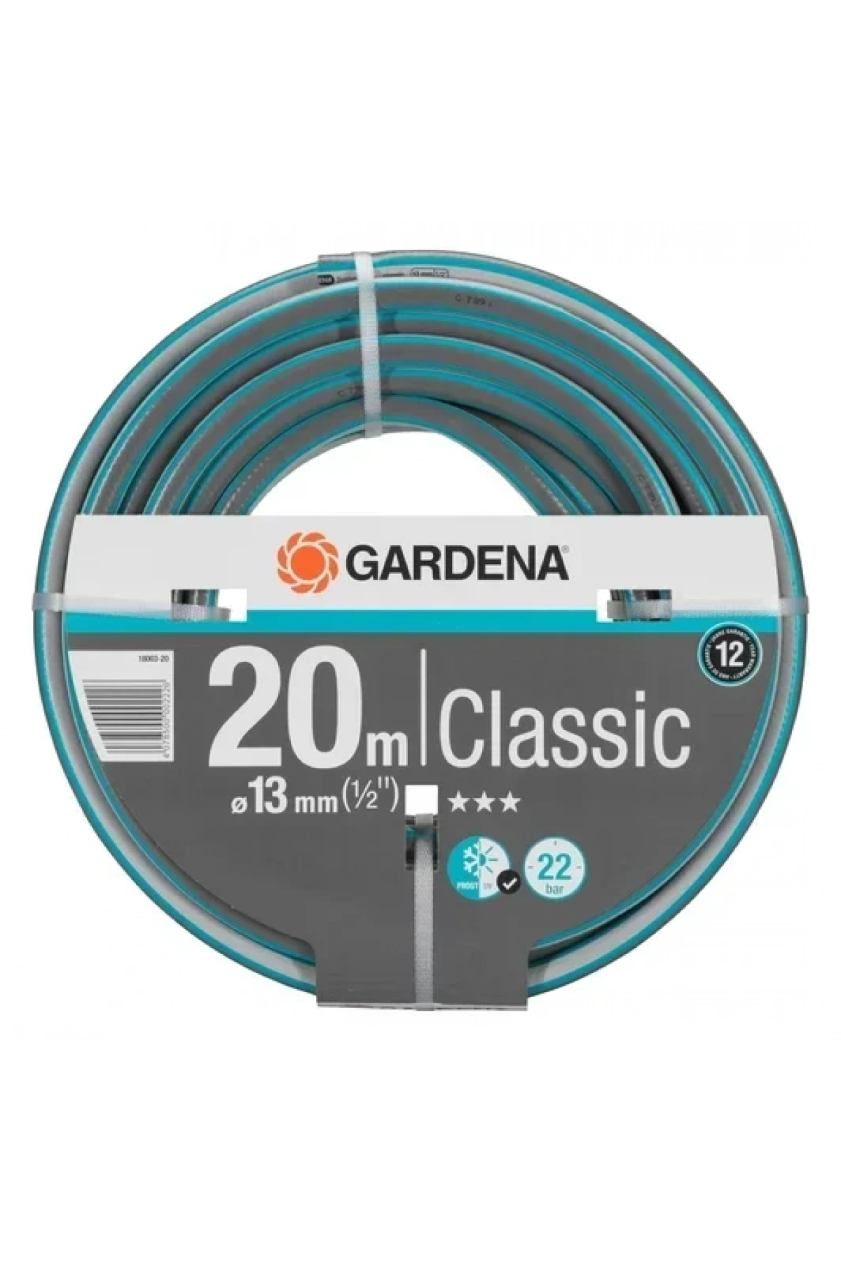 Gardena 18003-20 Classic Hortum 13mm (1/2) 20m