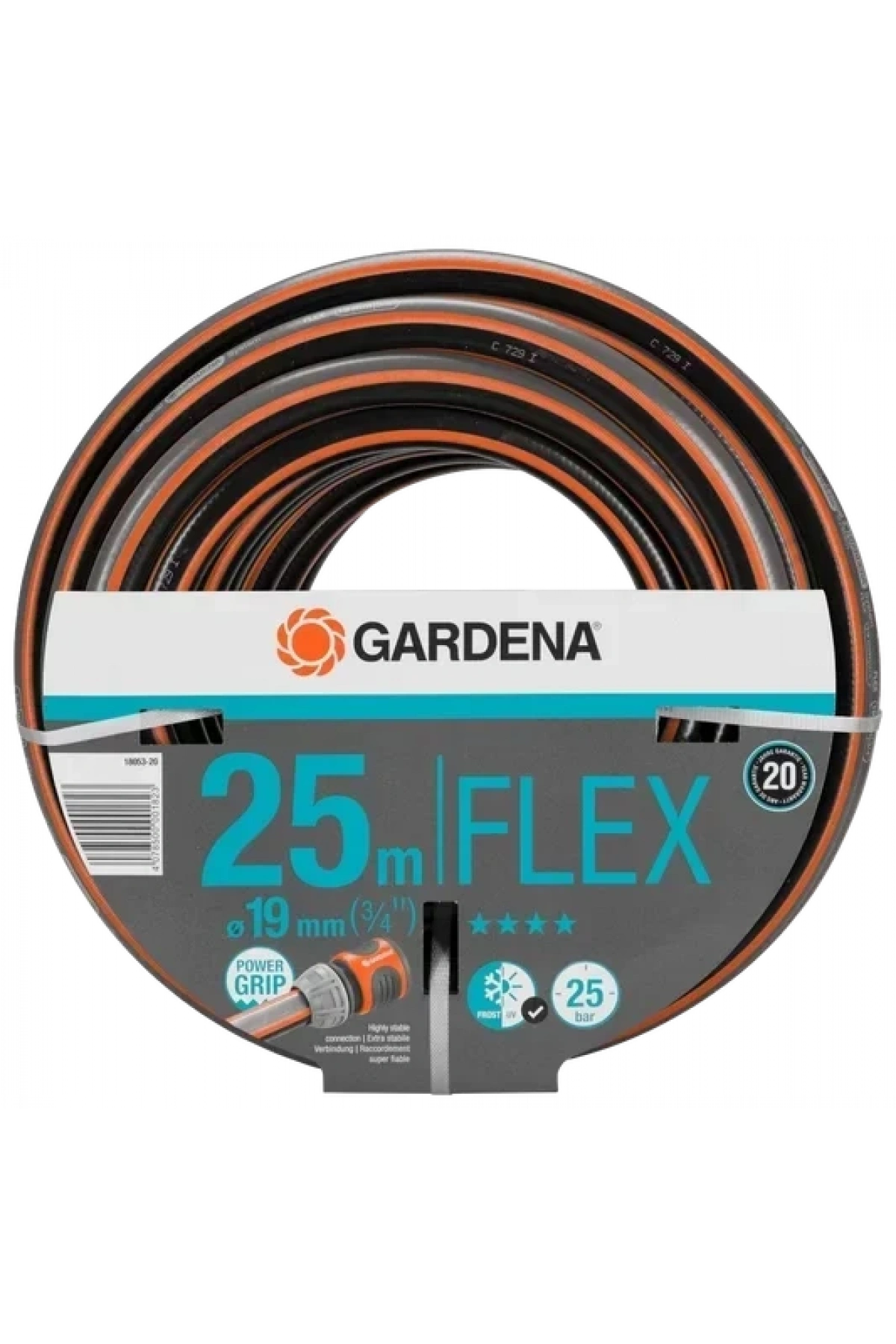 Gardena 18053-20 Comfort FLEX Hortum 19mm (3/4) 25m