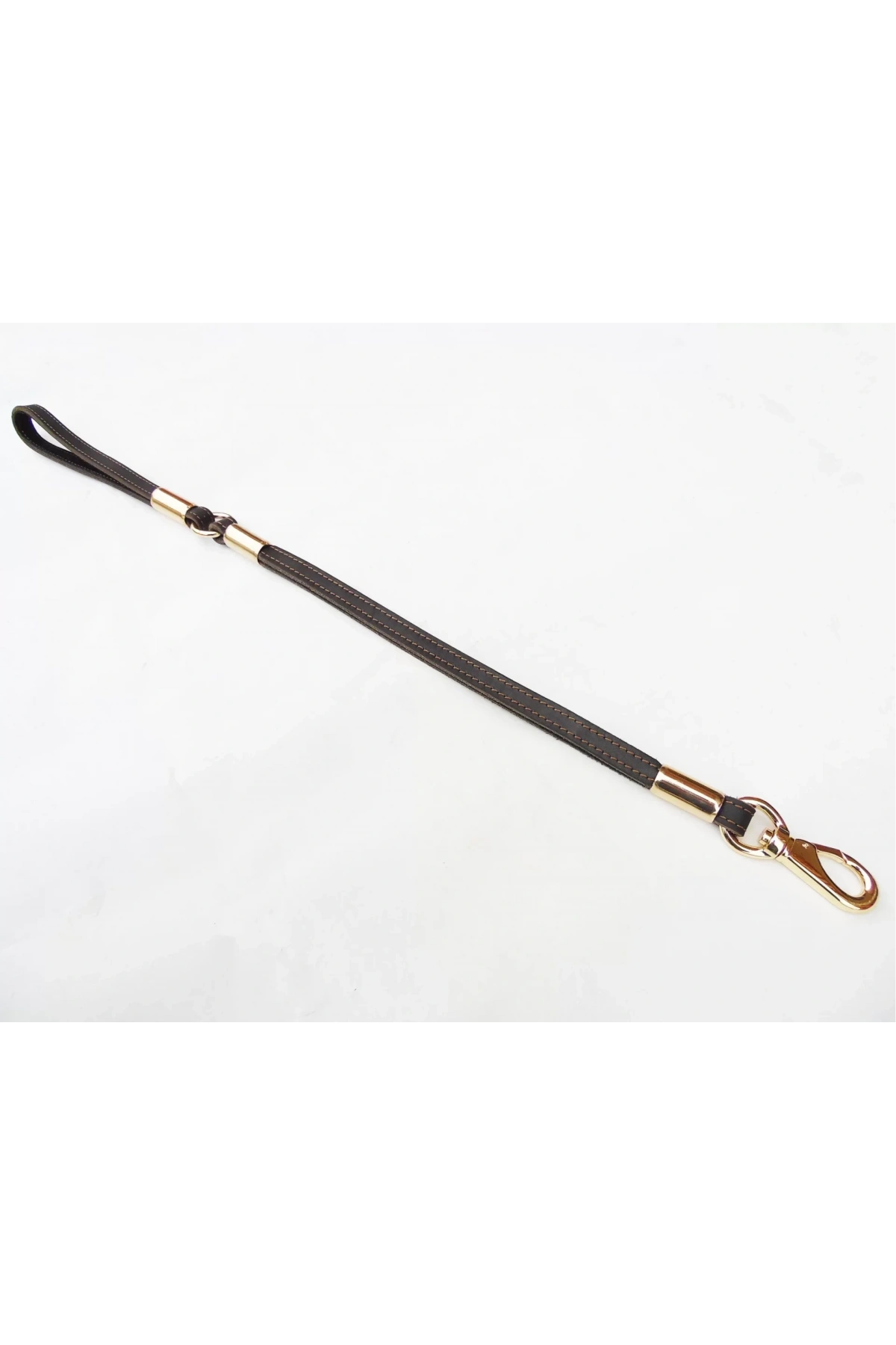 Köpek Kalın Deri Dikişli Uzatma Gezdirme Kayış Tasma 72Cm H069