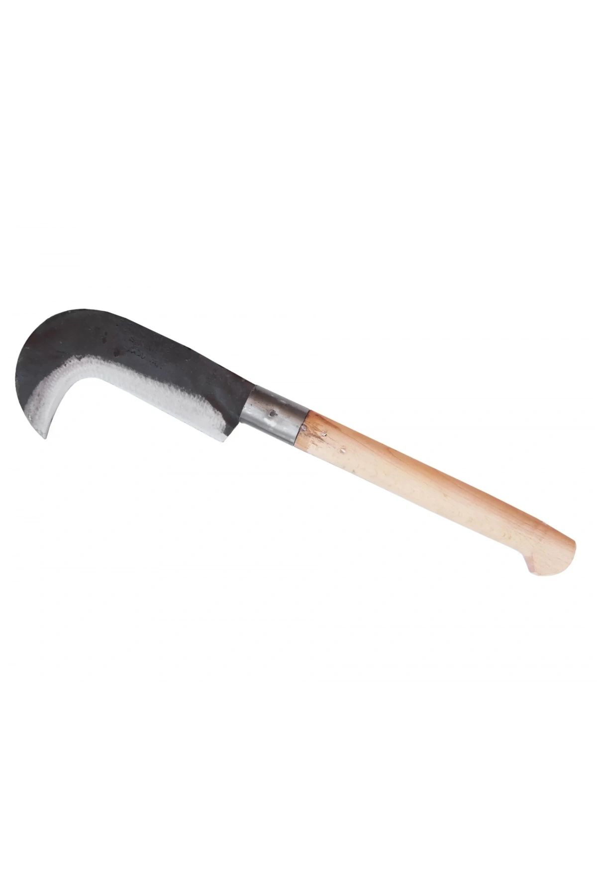 Orak Dövme Çelik El Yapımı Ahşap Saplı Orak Diken Çalı Kesme