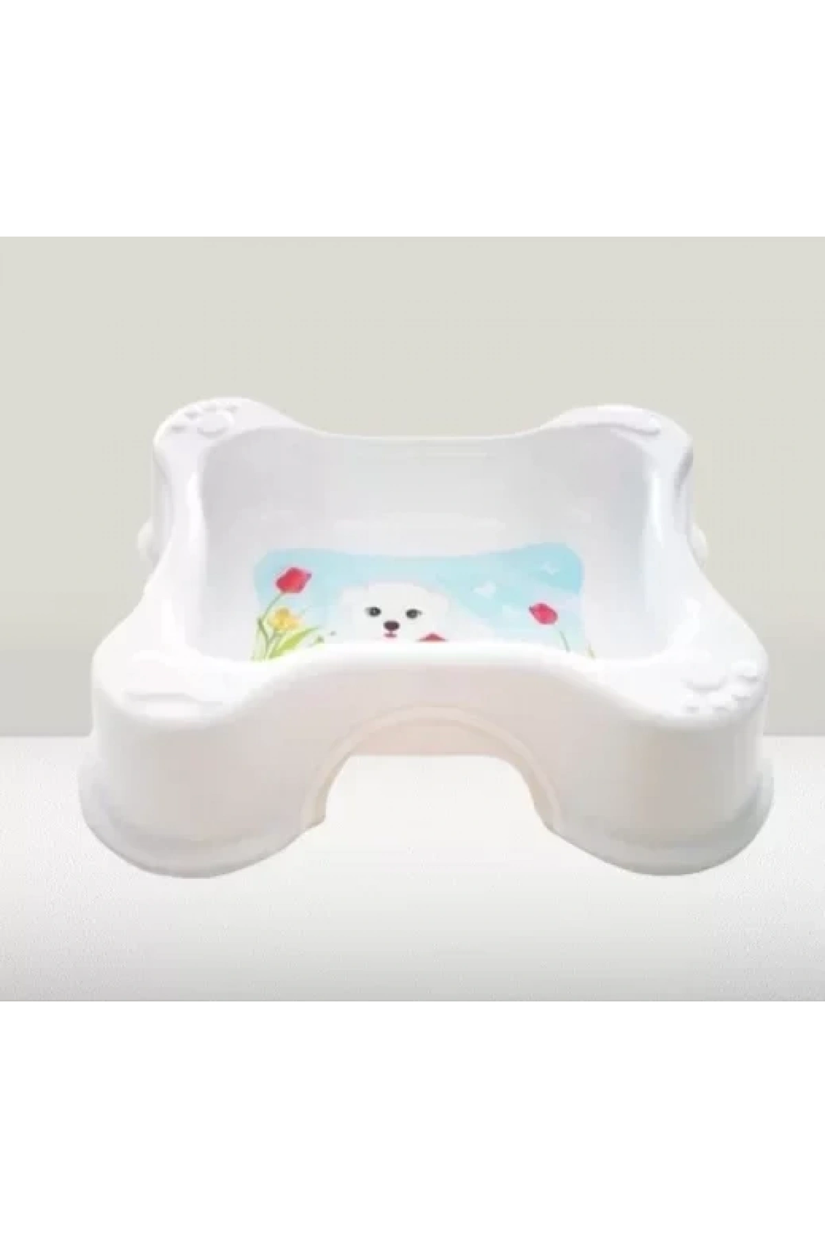 Pati Desenli Kedi Köpek Mama Su Kabı Hb1014