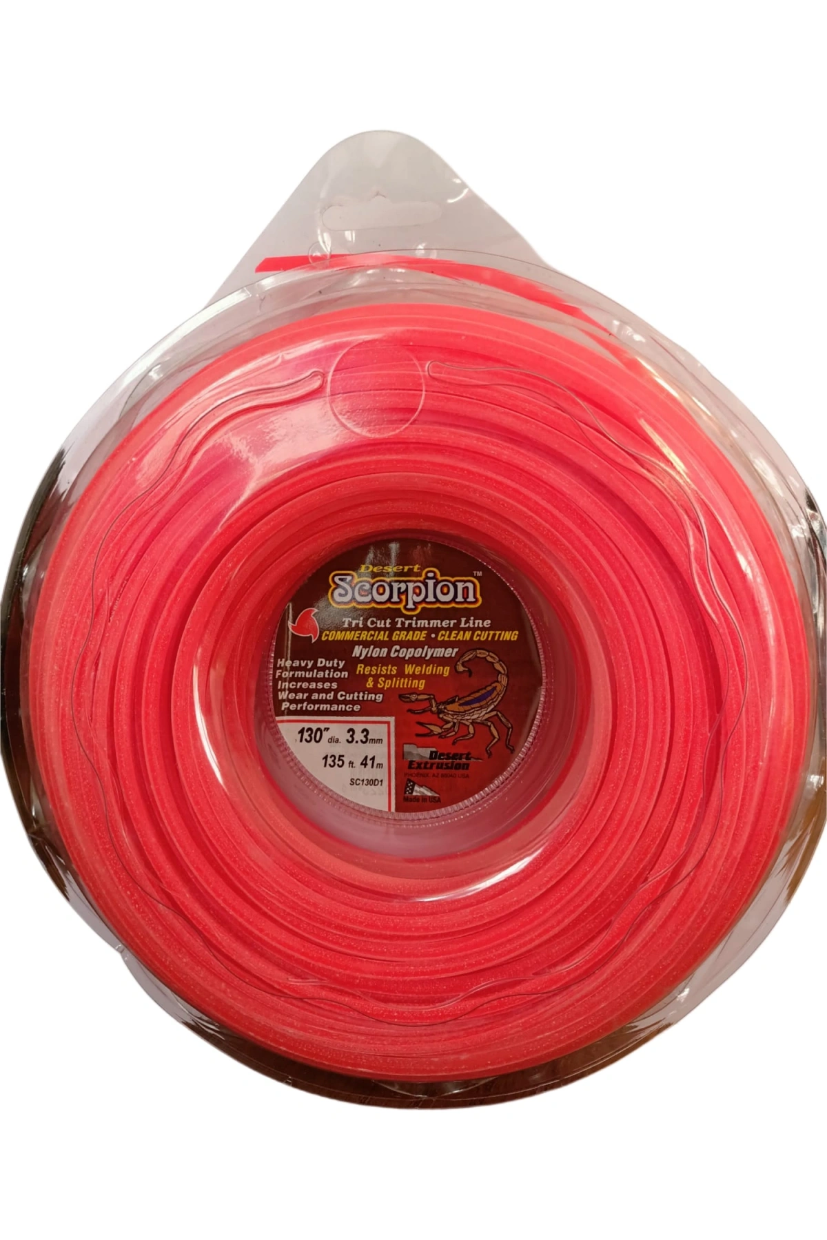 Scorpion Misina 3.3 Mm 41 Mt Kırmızı 3 Köşe