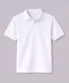 Beyaz Kısa Kollu Polo Yaka Tişört