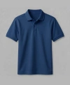 Lacivert Kısa Kollu Polo Yaka Tişört