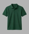 Koyu Yeşil Kısa Kollu Polo Yaka Tişört