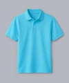 Turkuaz Kısa Kollu Polo Yaka Tişört