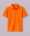Turuncu Kısa Kollu Polo Yaka Tişört