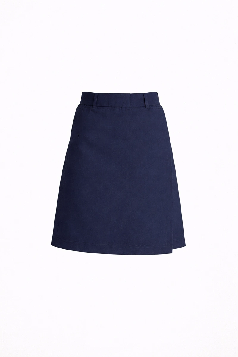 Lacivert Kız Çocuk Şort-Etek