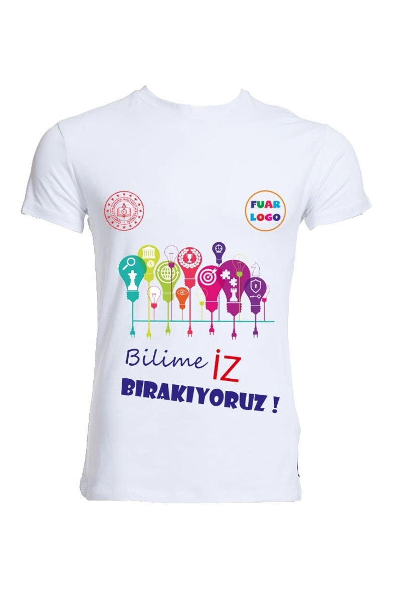 Bilim Şenliği Baskılı Tişört -ö2