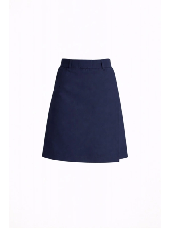 Lacivert Kız Çocuk Şort-Etek