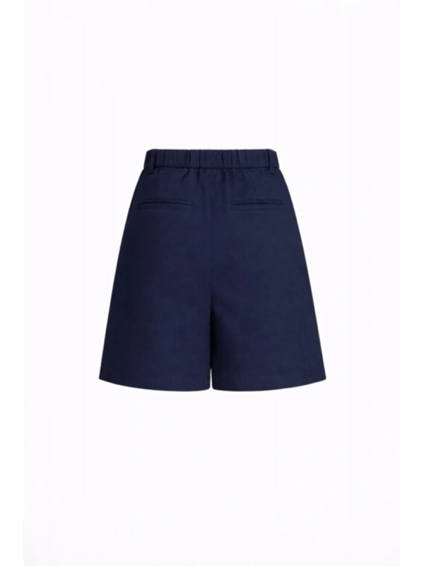 Lacivert Kız Çocuk Şort-Etek