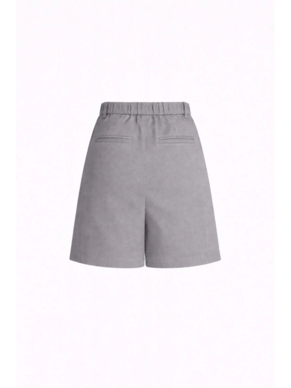 Gri Kız Çocuk Şort-Etek