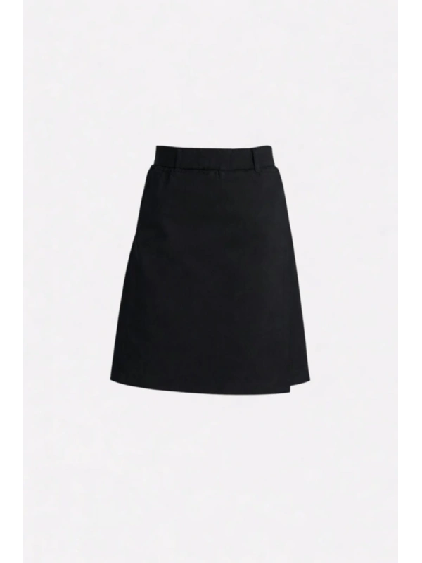 Siyah Kız Çocuk Şort-Etek