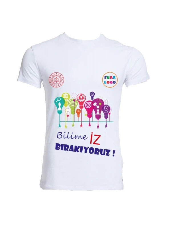 Bilim Şenliği Baskılı Tişört -ö2