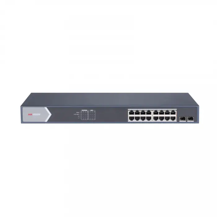 HIKVISION DS-3E1518P-SI 16 PORT POE 10/100/1000 2xSFP 250W SWITCH