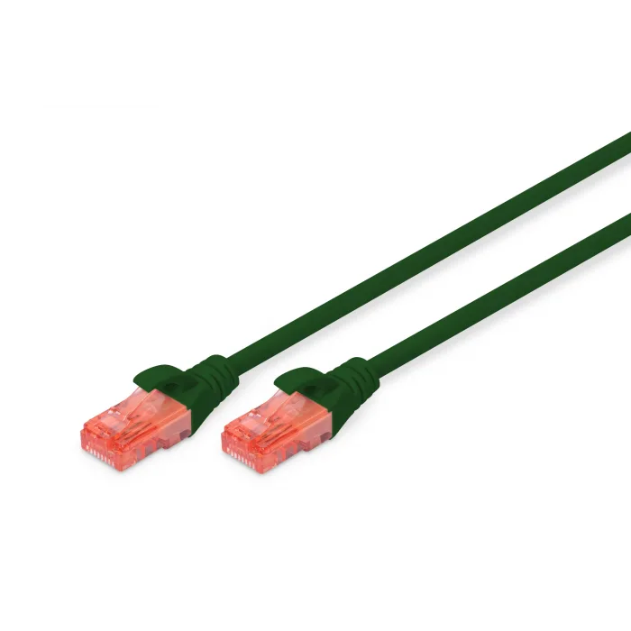 Digitus CAT 6 U/UTP LSZH Patch Cord Kablo - 2 Metre, Yeşil