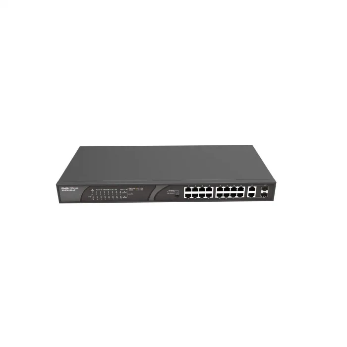 Ruijie Reyee ES118S-LP 18-Port Yönetilemez PoE Switch (16 PoE + 2 Gigabit Uplink)