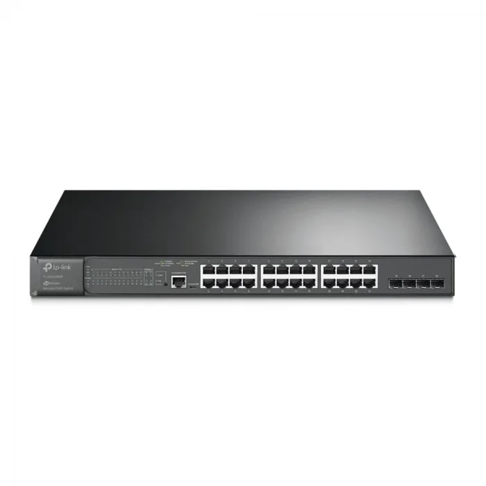 TP-Link TL SG3428MP JetStream 28-Port Gigabit L2 Managed Switch with 24-Port PoE+