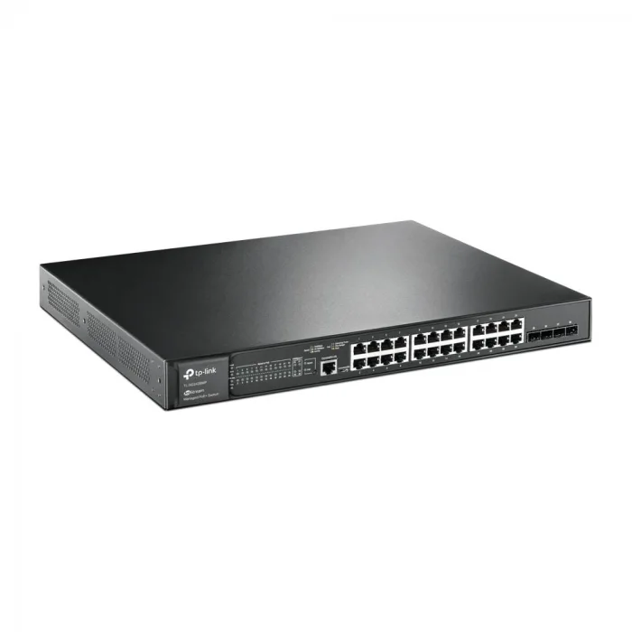 TP-Link TL SG3428MP JetStream 28-Port Gigabit L2 Managed Switch with 24-Port PoE+