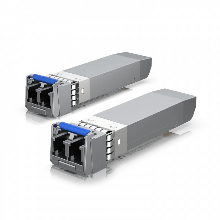 Ubiquiti 10G SFP+ Single-Mode Fiber Modül | 10km Uzun Menzil (2li Paket)
