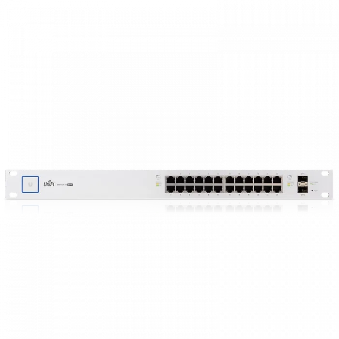 Ubiquiti UniFi Switch 24 250W | 24-Port PoE+ & 24V Pasif PoE Switch