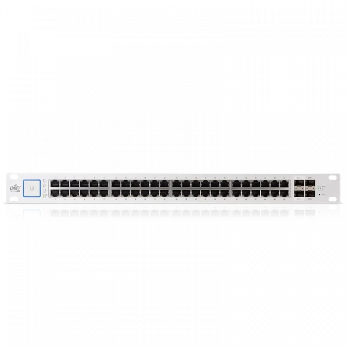Ubiquiti UniFi Switch 48 500W | 48-Port PoE+ & 24V Pasif PoE Switch (10G SFP+)