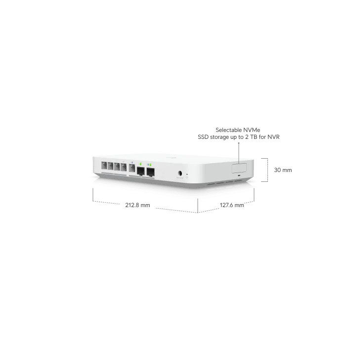 Ubiquiti UniFi Cloud Gateway Fiber | 2.5GbE PoE+ ve 10G Fiber WAN Router